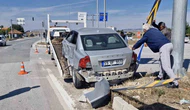 Kırmızı Işık İhlali Kazayla Bitti: Ehliyetine El Konuldu