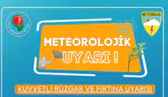 Amasya İçin Sarı Kodlu Uyarı!