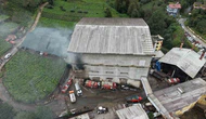 Çay Fabrikasının Deposunda Yangın