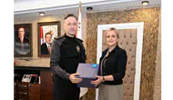 Amasya Emniyetinde Veda Ziyareti!