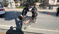 Müftü Yardımcısının Otomobili ile Motosiklet Çarpıştı!