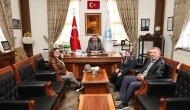 Başkan Misafirlerini Ağırladı