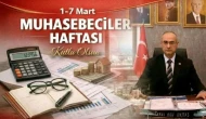Aktaş’tan Muhasebeciler Haftası Kutlaması