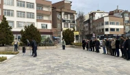 Merzifon'da Meslek Onuru Anıt Önünde Taçlandı