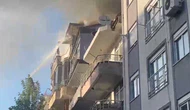 Çatı Yangını Paniğe Neden Oldu