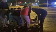 Otomobil ve Motosiklet Çatıştı: Bir Kişi Yaralandı