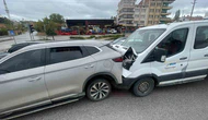 Çorum’da 3 araç çarpıştı: 2 yaralı