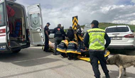Çorum’da iki otomobil çarpıştı: 2 yaralı