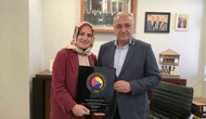 30 Yıllık Emek Cumhurbaşkanı Erdoğan’dan Ödülle Taçlandı
