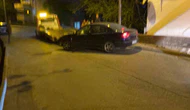 Trafik Kazası: 2 Kişi Yaralandı, O Anlar Kamerada