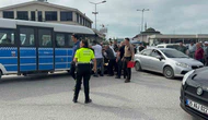 Minibüs ile Motosiklet Çarpıştı!