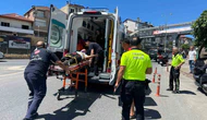 Motosiklet Kazası: Sürücü Yaralandı