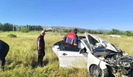 Çorum’da otomobil şarampole devrildi: 1 ölü
