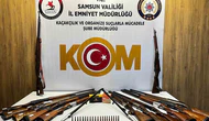 Kaçak Silah Operasyonu: Çok Sayıda Silah ve Mühimmat Ele Geçirildi