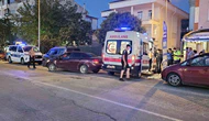 Motosiklet ile Otomobil Çarpıştı