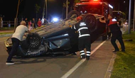 Alkollü Sürücü Dehşeti: Takla Atan Araçta 2 Kişi Yaralandı