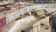 Yol Çalışmasında Ana Su Hattı Patladı! 14 Mahalle Susuz Kaldı
