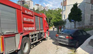 Balkonda Alev Alan Piknik Tüpü Paniğe Neden Oldu!