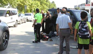 Otomobil ile Motosiklet Kafa Kafaya Çarpıştı: 1 Yaralı