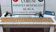 Çorum’da 756 adet sentetik ecza hapı ele geçirildi: 1 tutuklama