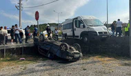 İşçi Servisi ile Otomobil Çarpıştı: 3 Yaralı