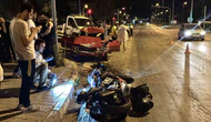 Kırmızı Işık İhlali Faciaya Yol Açtı! Motosiklet Sürücüsü Metrelerce Sürüklendi
