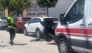 Çorum'da Motosikletin Çarptığı Yaya Yaralandı