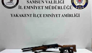 Eve Silah Operasyonu! Ruhsatsız Tabanca ve Tüfek Ele Geçirildi