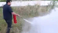 Makinistler Faciayı Önledi! Treni Durdurup Yangına Müdahale Ettiler