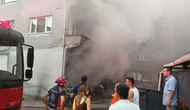 5 Katlı Boş Binada Korkutan Yangın