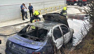 15 Gün Önce Aldığı Otomobil Alevlere Teslim Oldu