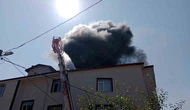 Apartmanın Enerji Odasında Çıkan Yangın Çatıya Sıçradı