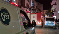 İş Hanında Yangın Paniği! Tuvalet Havalandırmasından Yükselen Duman Korkuttu