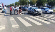 Işıklı Kavşakta Kaza: 1 Kişi Yaralandı