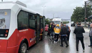 Sağanak Kazayı Getirdi! Halk Otobüsü ile Otomobil Çarpıştı: 5 Yaralı