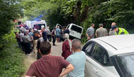 Otomobil Kanala Düştü: 5 Kişi Yaralandı