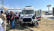 Çorum’da ambulans ile cip çarpıştı: 5 yaralı