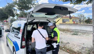 Çorum’da dron destekli trafik denetimi: Kırmızı ışık ihlali yapan sürücülere toplam 100 bin TL ceza