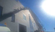 Deri Fabrikasında Yangın Paniği