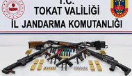 5 Adrese Eş Zamanlı Operasyon: Çok Sayıda Silah Ele Geçirildi