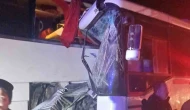 Servis otobüsü yolcu otobüsüne çarptı: 13 yaralı