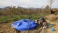 Fındık bahçelerine kuraklık tehlikesine karşı damlama sistemi