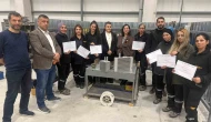 Sanayide kadın gücü: Çorum’da 15 kadın kaynakçı sertifikalarını aldı