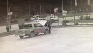 Amasya’da iki otomobil kavşakta çarpıştı: Kaza anı kamerada