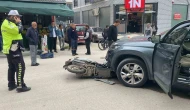 Cip ile motosiklet çarpıştı: 1 yaralı