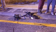 Çorum’da otomobil ile elektrikli scooter çarpıştı: 1 yaralı
