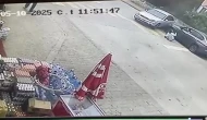 Kazada aracın altında kalmaktan son anda kurtuldu