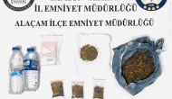 Şişe içinde sıvı bonzai ile yakalandı