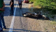 Otomobil motosiklete çarptı; 2 yaralı