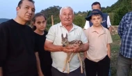 Çoban bulduğu yavru ceylana keçi sütüyle bakıyor